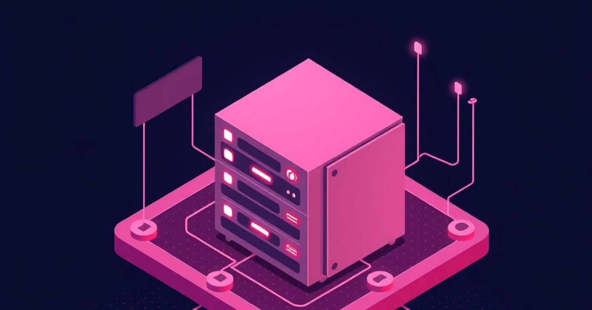 Isometric illustration of a Proxmox host writing guest backups to local storage, a backup server, and an offsite target